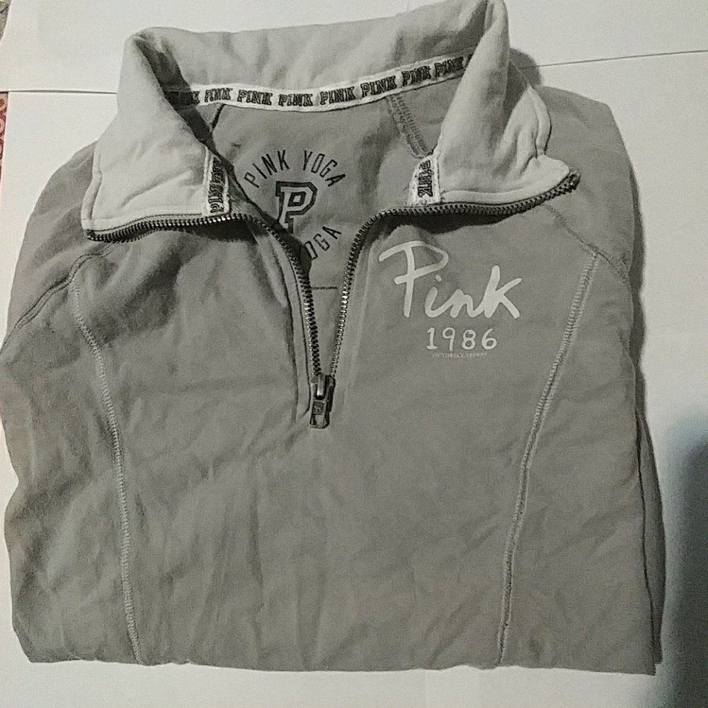 Pink by VS Quarter Zip